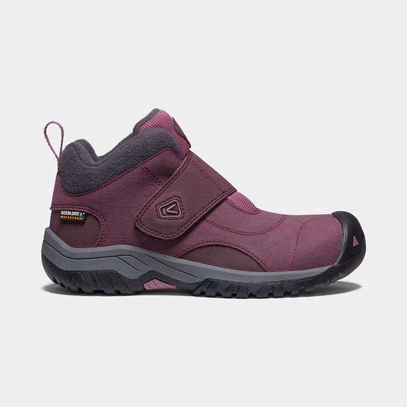 Botas De Invierno Keen Kootenay II Waterproof Para Niños Vino - Botas Keen Mexico (836429-FOU)